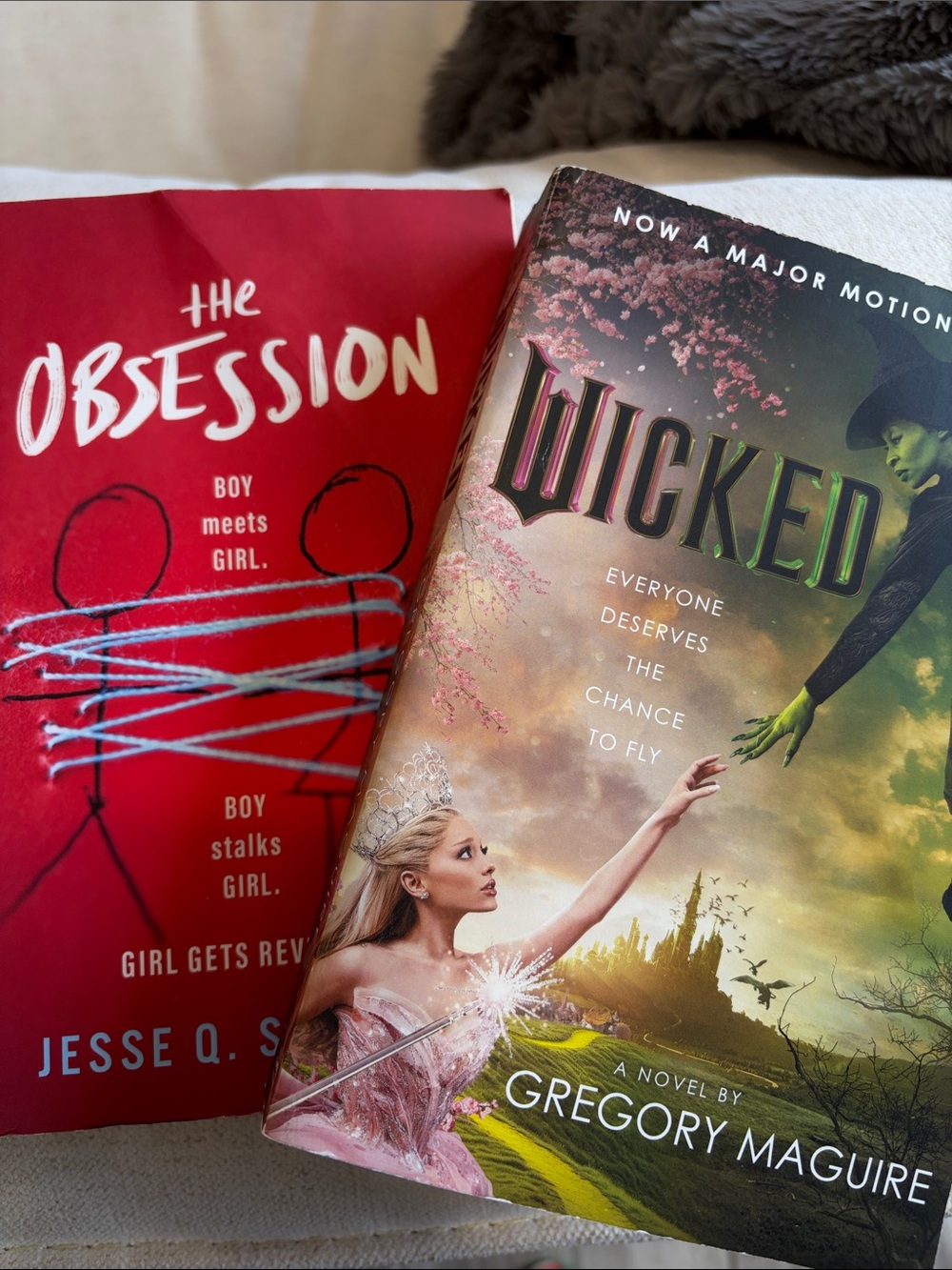 Wicked & The Obsession Book Set - Green, Pink, Red Covers